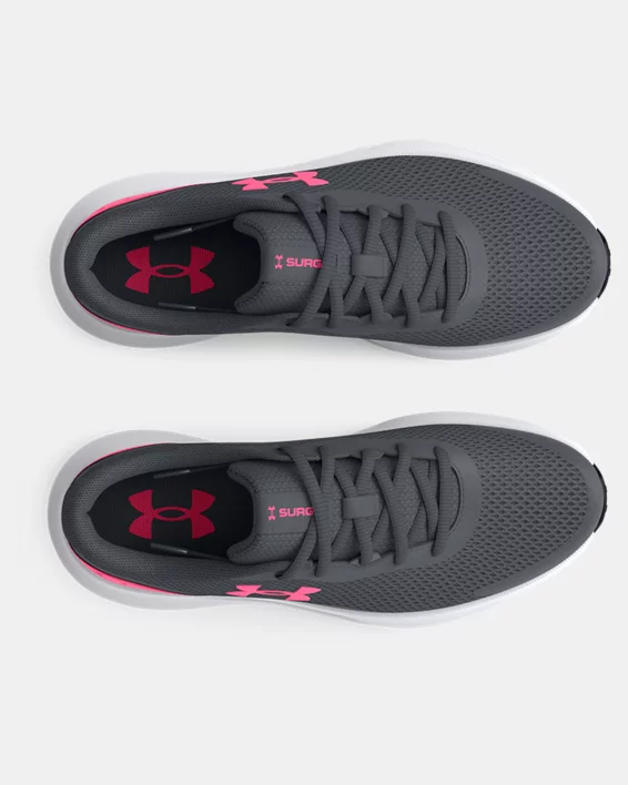 Grade School UA Surge 3 Laufschuhe Für Mädchen – Bild 3