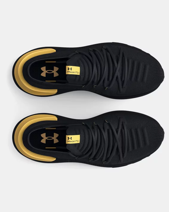 Damen UA HOVR⢠Phantom 3 Metallic Laufschuhe â Bild 3