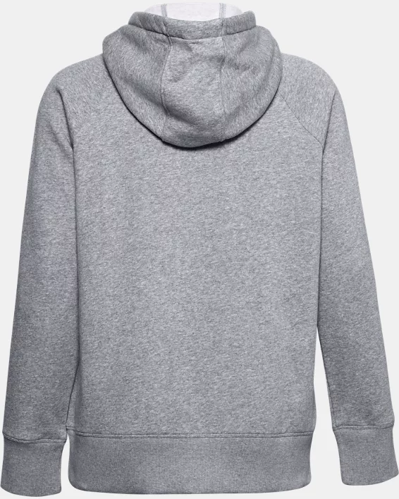 Damen UA Rival Fleece Logo Hoodie – Bild 6