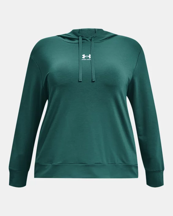 Damen UA Rival Hoodie Aus French Terry – Bild 5