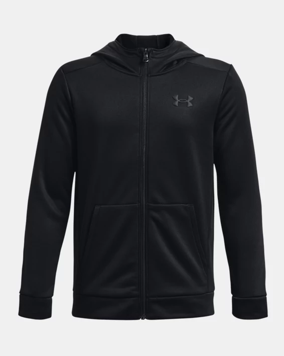 Armour Fleece® Hoodie Mit Durchgehendem Zip Für Jungen