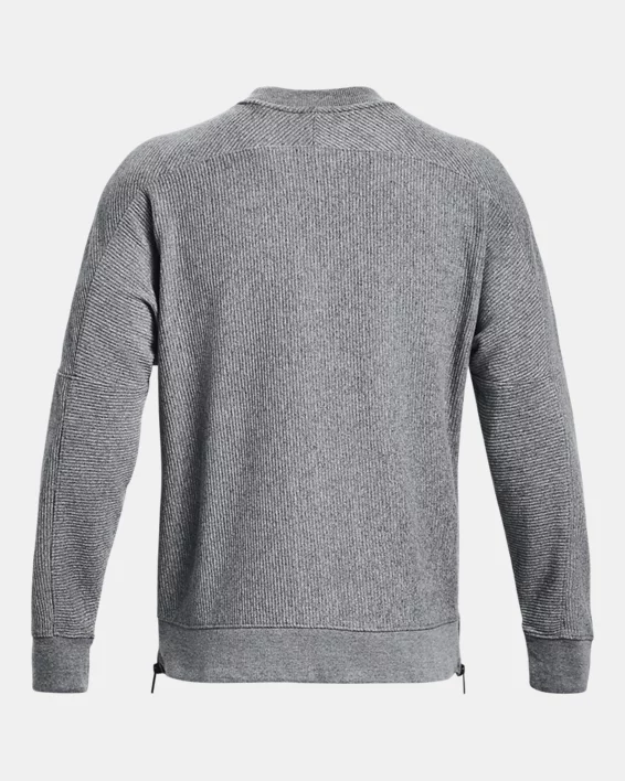 Herren UA Ottoman Fleece-Oberteil Mit Rundhalsausschnitt – Bild 6