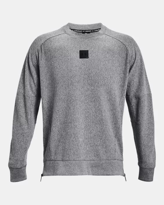 Herren UA Ottoman Fleece-Oberteil Mit Rundhalsausschnitt – Bild 5