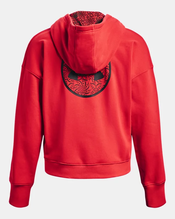 Damen UA Terry-Oberteil Mit Durchgehendem Zip – Bild 8