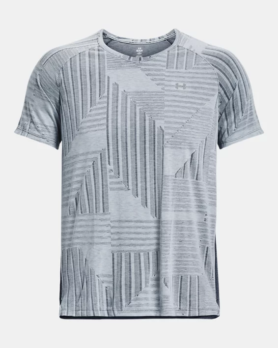 UA Streaker Deco Diamond Kurzarm-Oberteil Für Herren – Bild 5