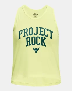 Project Rock Bedrucktes Tanktop Für Mädchen