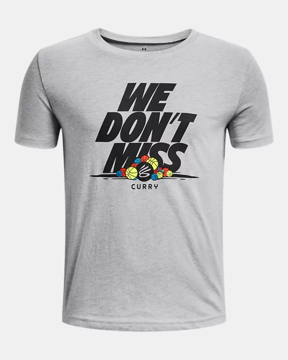 Curry We Don't Miss Kurzarm-Oberteil Für Jungen