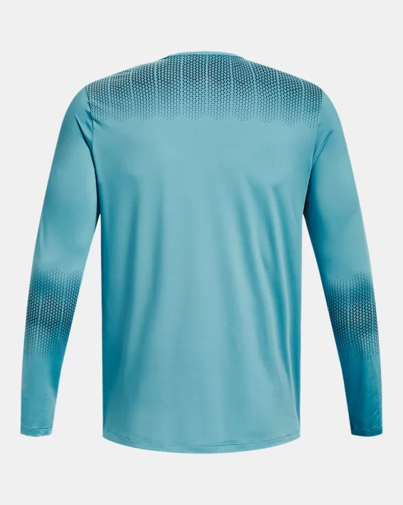 Herren UA ArmourPrint Langarm-Oberteil – Bild 6