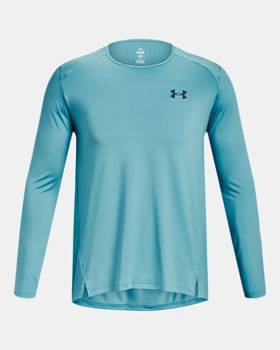 Herren UA ArmourPrint Langarm-Oberteil – Bild 5