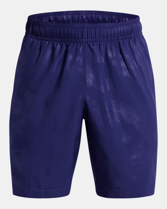 Herren UA Woven Emboss Shorts – Bild 6
