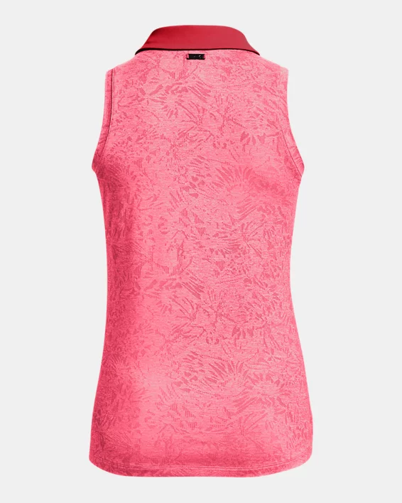 UA Playoff Wild Fields ärmelloses Poloshirt Für Damen – Bild 6