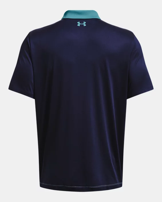 UA Performance 3.0 Poloshirt In Blockfarben-Optik Für Herren – Bild 6