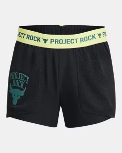 Mädchen Project Rock Play Up Shorts