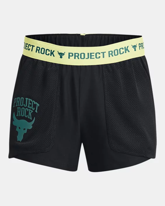 Mädchen Project Rock Play Up Shorts