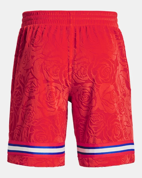 UA Velour Rose Shorts Für Herren – Bild 7