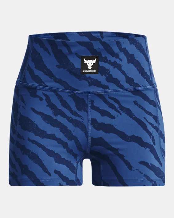 Project Rock Meridian Training Ground Shorts Mit Aufdruck Für Damen – Bild 5