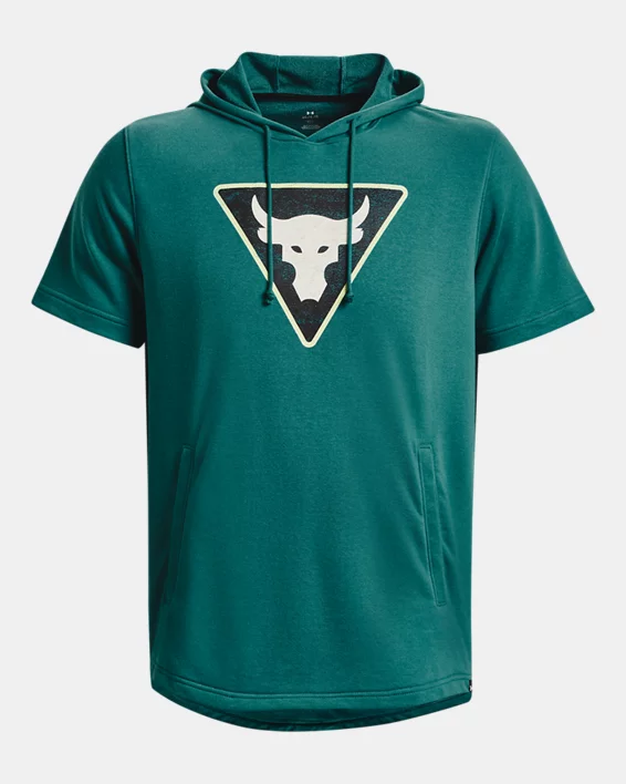 Herren Project Rock Kurzarm-Hoodie Aus French Terry – Bild 5