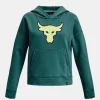 Project Rock Heavyweight Terry Brahma Bull Hoodie Für Mädchen