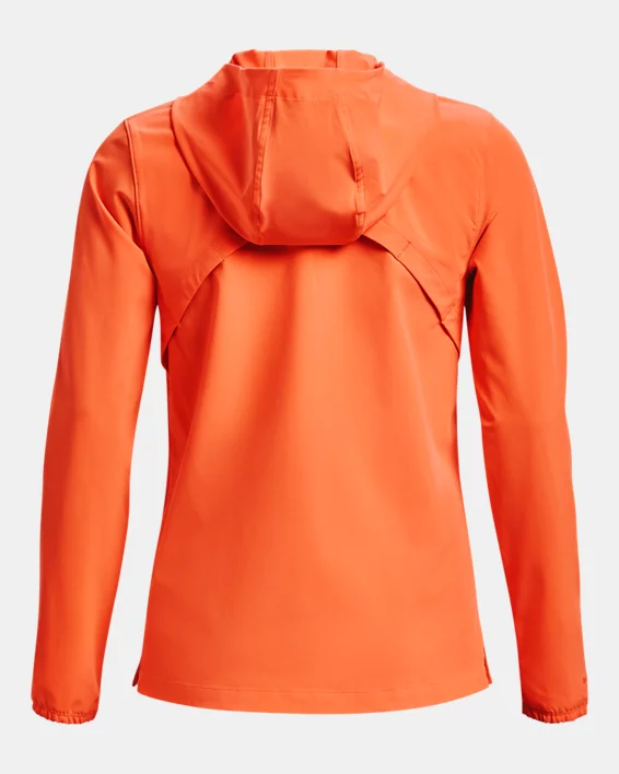 Damen UA Run Anywhere Storm Jacke – Bild 7