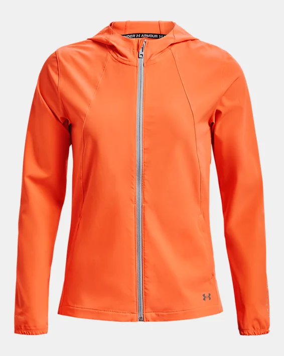 Damen UA Run Anywhere Storm Jacke – Bild 6