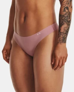 Damen UA Pure Stretch Tanga Im 3er-Pack