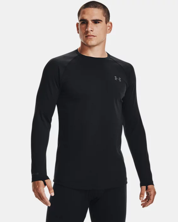 Herren UA Base 3.0 Shirt Mit Rundhalsausschnitt