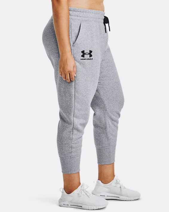 Damen UA Rival Fleece Jogginghose – Bild 3
