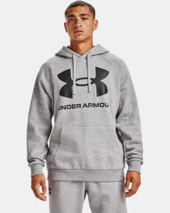 Herren UA Rival Fleece Big Logo Hoodie