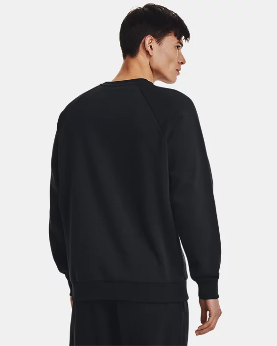 Herren UA Rival Fleece Crew – Bild 2