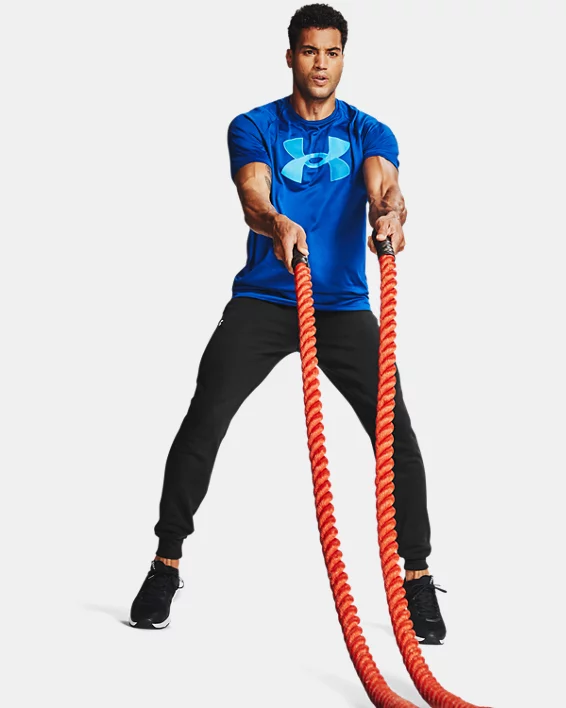 Herren UA Rival Jogginghose Aus Baumwolle – Bild 4