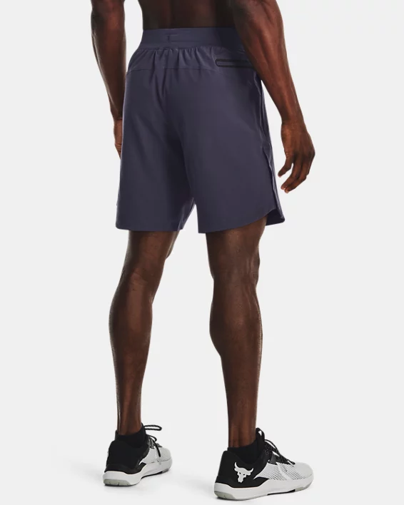 Herren Project Rock Shorts Mit Druckknopfleisten – Bild 2