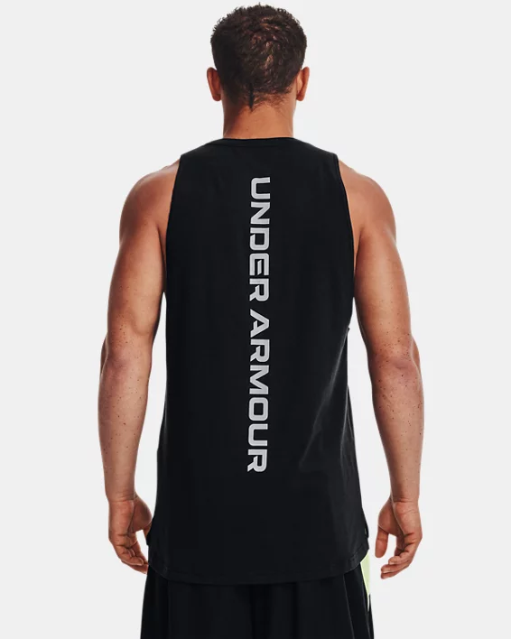 Herren UA Baseline Tanktop Aus Baumwolle – Bild 2