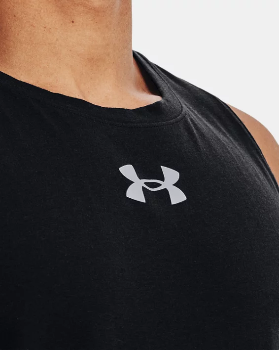 Herren UA Baseline Tanktop Aus Baumwolle – Bild 4
