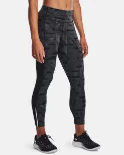 Damen UA Fly Fast 3.0 Ankle Tights Mit Print