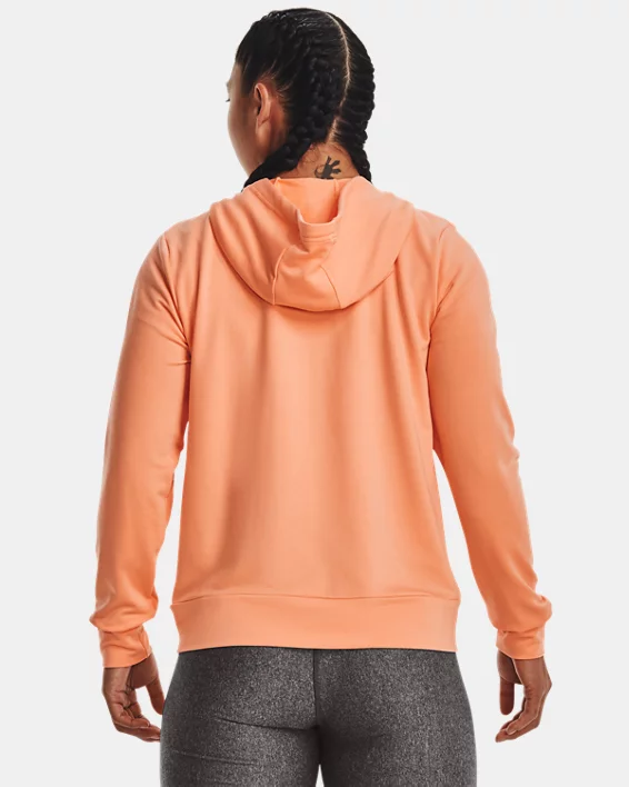 Damen UA Rival Terry Full-Zip-Hoodie – Bild 2