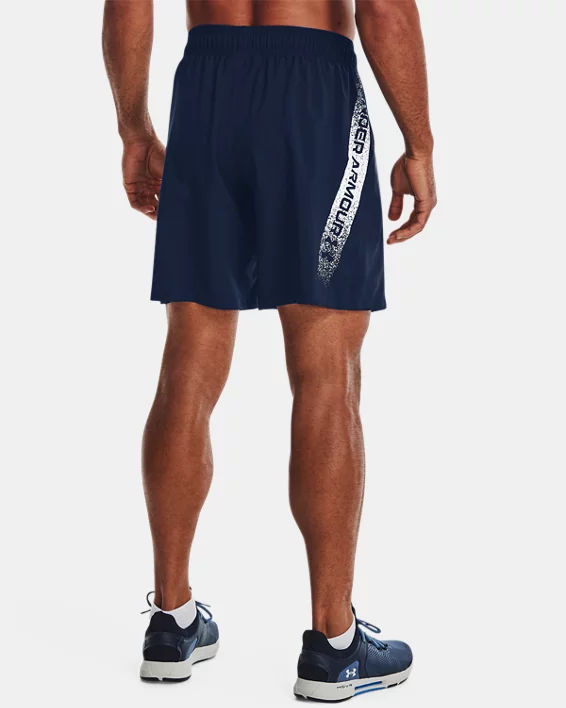 Herren UA Woven Shorts Mit Grafik – Bild 2