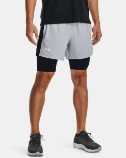 Herren UA Launch 2-in-1-Shorts (12,7 cm)