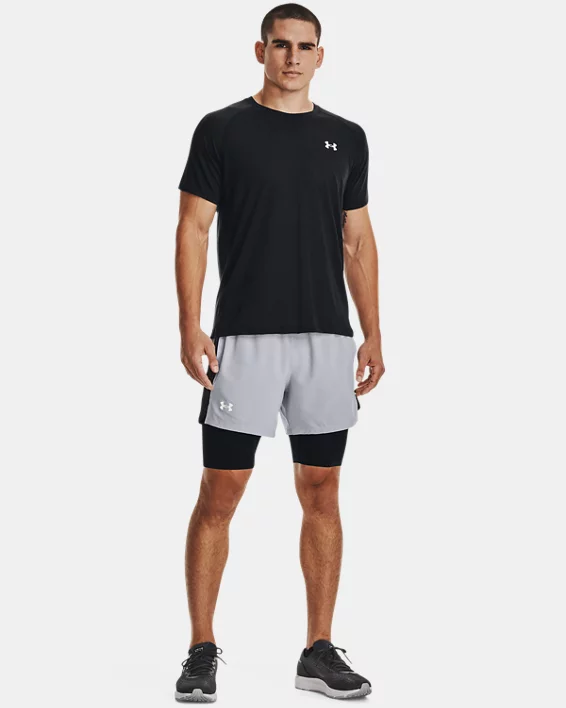Herren UA Launch 2-in-1-Shorts (12,7 cm) – Bild 3