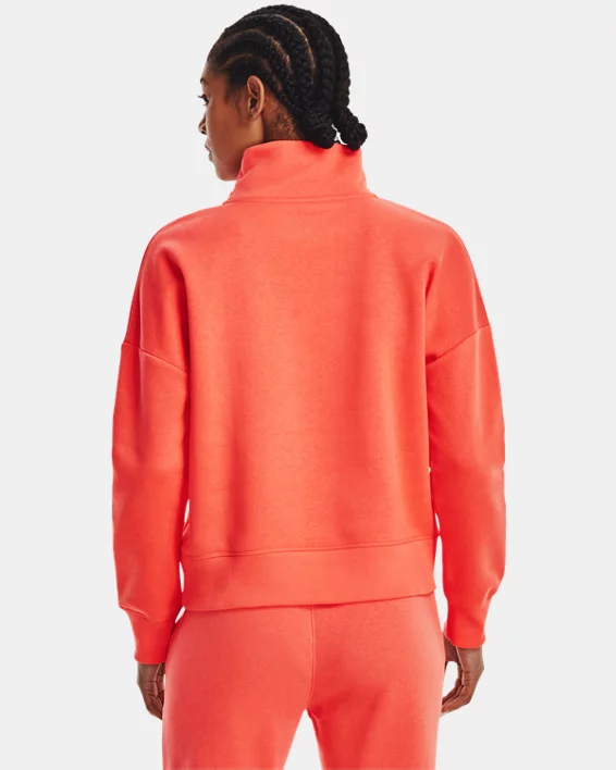 UA Rival Fleece Mit ½ Zip Für Damen – Bild 2