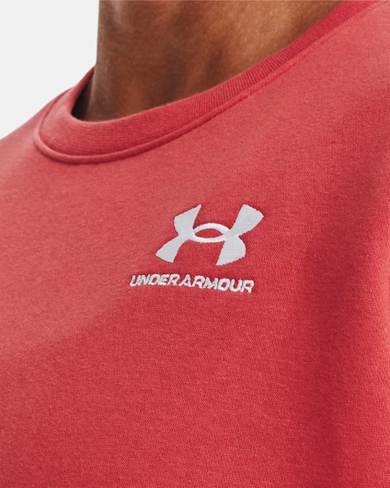 Damen UA Essential Fleece Oberteil Mit Rundhalsausschnitt – Bild 4