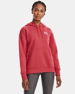 Damen UA Essential Fleece-Hoodie