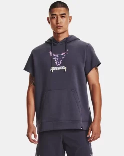 Herren Project Rock Rival Fleece-Hoodie Mit Kappe