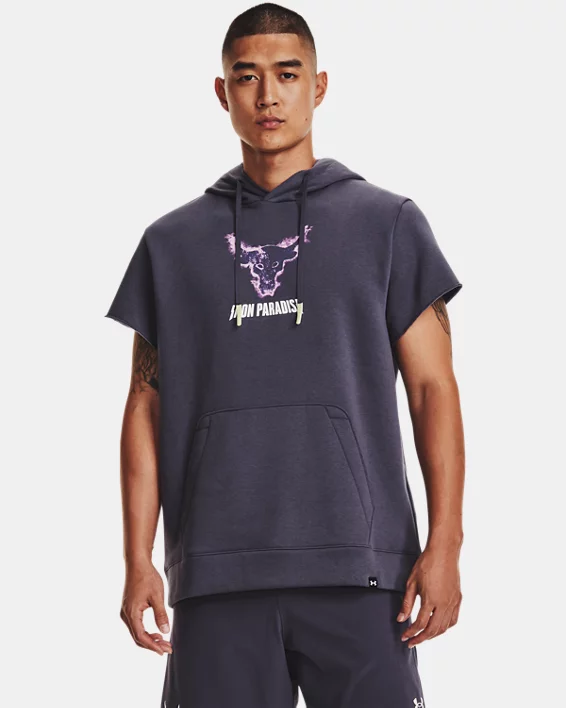 Herren Project Rock Rival Fleece-Hoodie Mit Kappe