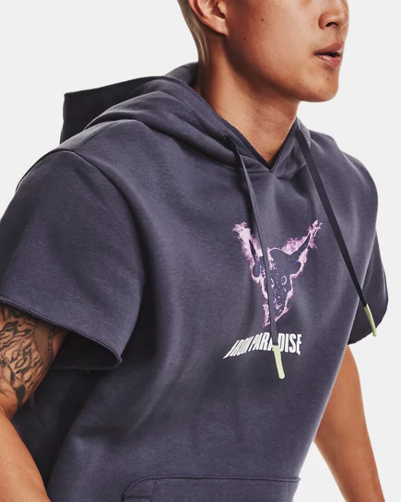 Herren Project Rock Rival Fleece-Hoodie Mit Kappe – Bild 4