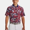 Herren UA Iso-Chill Charged Camo Poloshirt