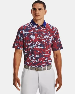 Herren UA Iso-Chill Charged Camo Poloshirt