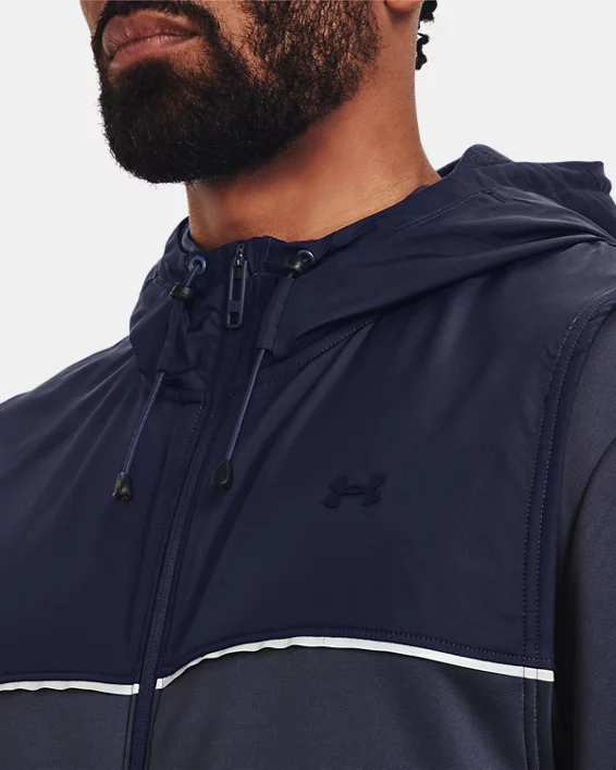 Herren Armour Fleece® Storm Bodywarmer Mit Kapuze – Bild 4