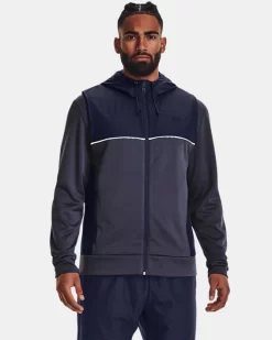 Herren Armour Fleece® Storm Bodywarmer Mit Kapuze