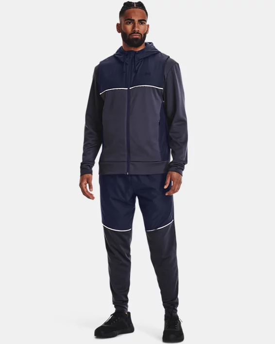 Herren Armour Fleece® Storm Bodywarmer Mit Kapuze – Bild 3