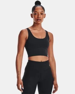 Damen Meridian Enganliegendes Crop-Top